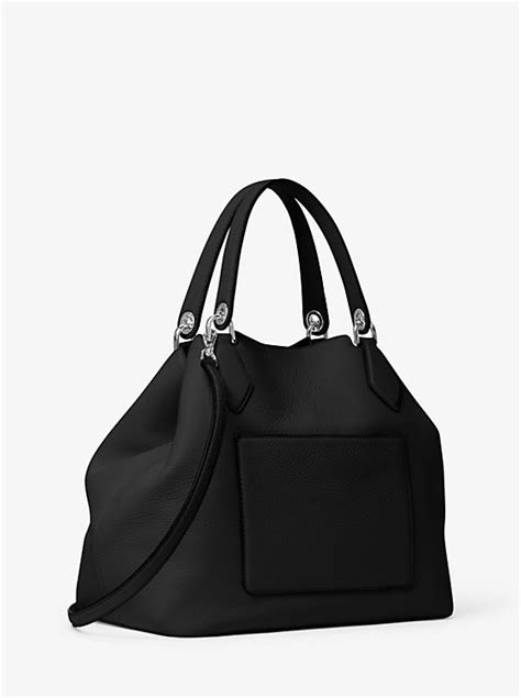 large anabelle michael kors|Anabelle Large Leather Tote .